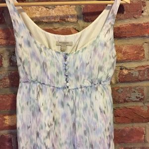 Burberry Silk Watercolor Print Blouse